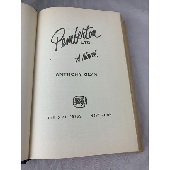 Pemberton Ltd. A Novel - Anthony Glyn - 1957 - Picture 4 of 10